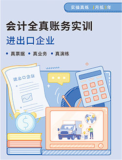 進出口業會計實訓教輔